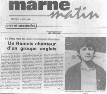 L'Union de Reims, 22 avril 1987